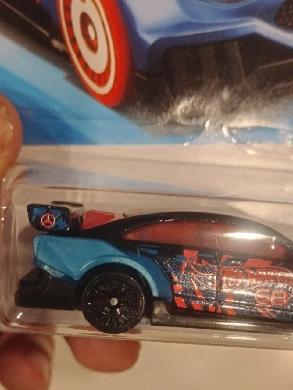 Mattel Hot Wheels Mercedes-Benz CLA HW - Blue & Orange
